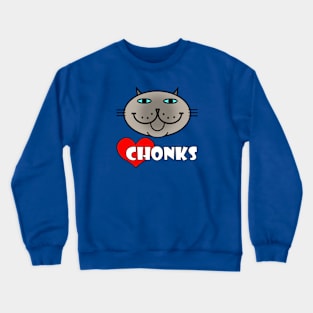 Heart Chonks Crewneck Sweatshirt